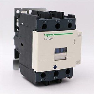Contactor SCHENEIDER 3P LC1D80U7 240V 50/60 Hz 37KW